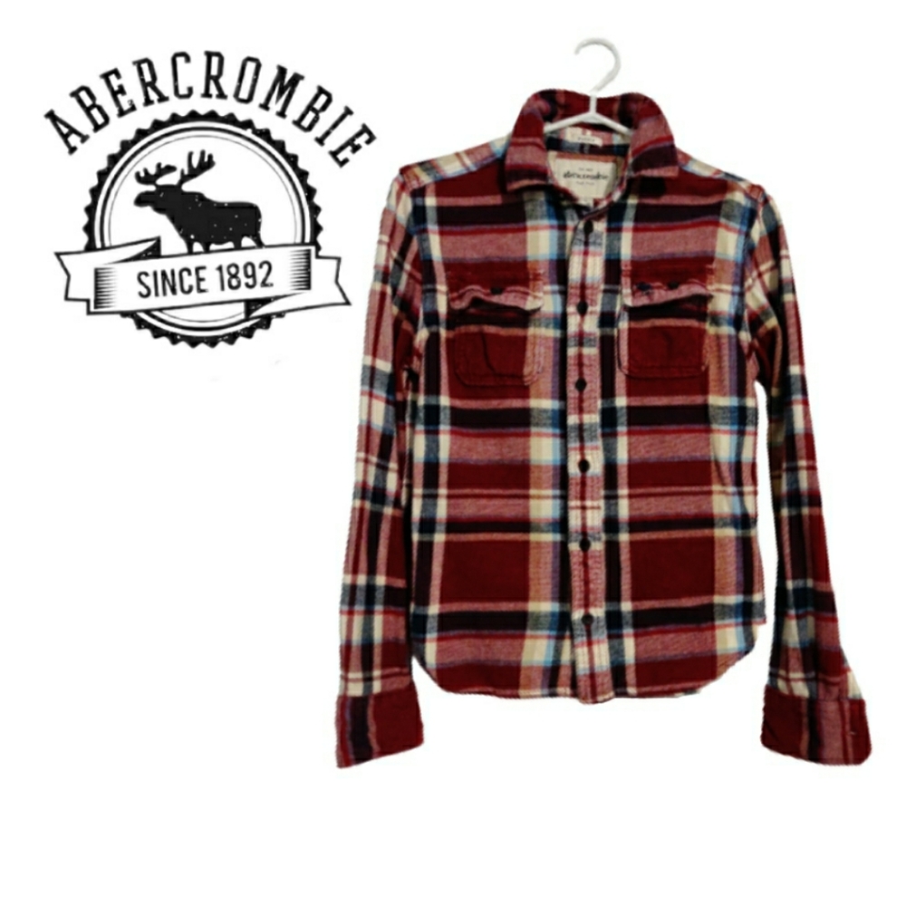 Abercrombie & Fitch Vintage Flannel - Picture 1 of 9